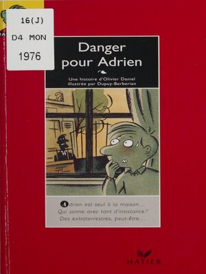 cover image of Danger pour Adrien